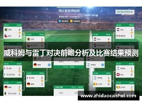 威科姆与雷丁对决前瞻分析及比赛结果预测